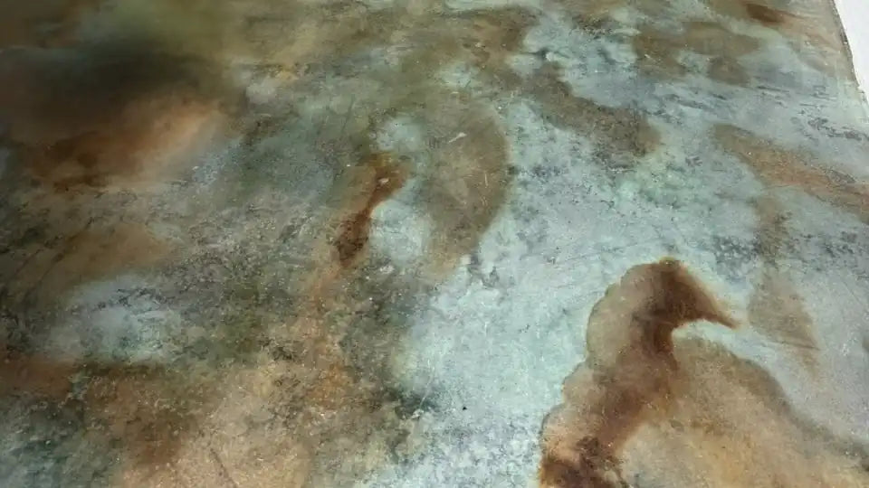 EverStain acid stain floors - seagrass and malayan buff EverStain acid stain floors - seagrass and malayan buff