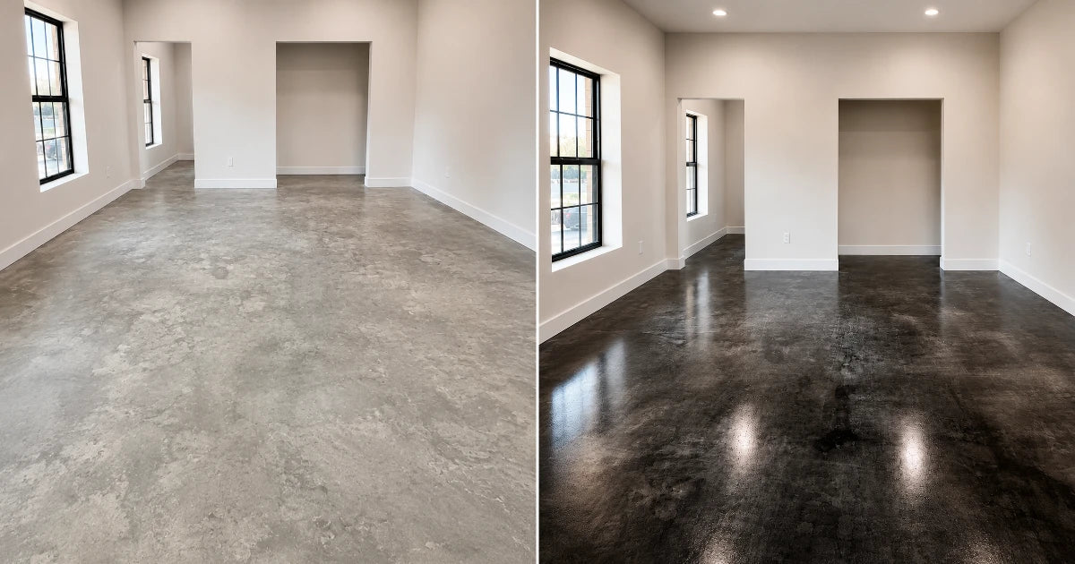 ColorWave® Water-Based Concrete Stain: Project Gallery
