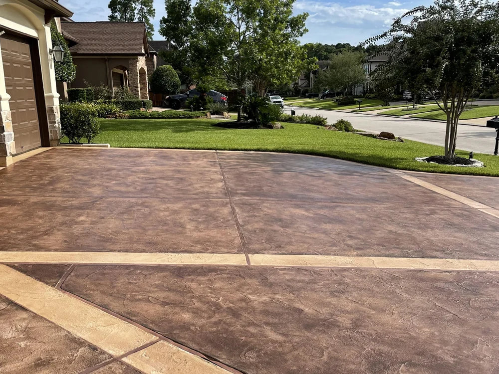 Aztec Brown Concrete Stain