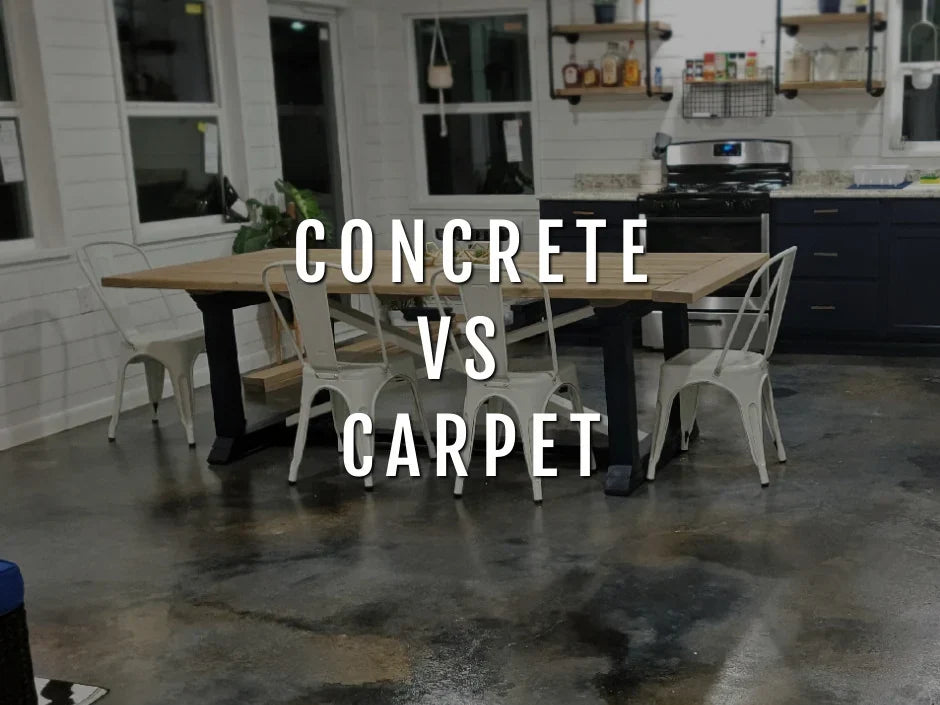 Concrete vs. Carpet
