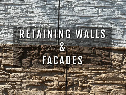Concrete Wall & Facade Staining