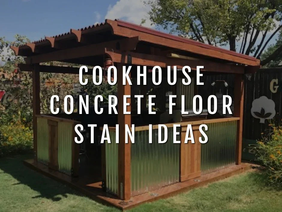 Cookhouse Concrete Floor Staining