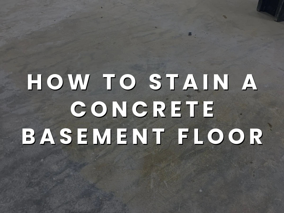 Properly cleaned and prepared concrete surface
