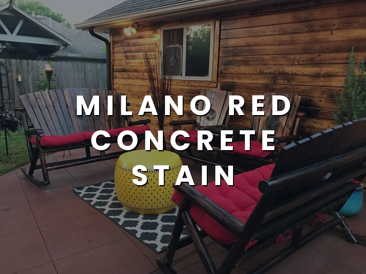 Milano Red EasyTint stained brick paver driveway with a sleek charcoal edge design