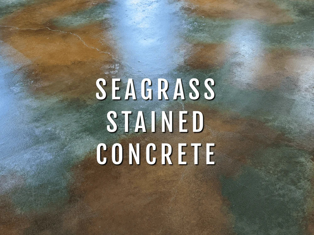 Seagrass Concrete Acid Stain