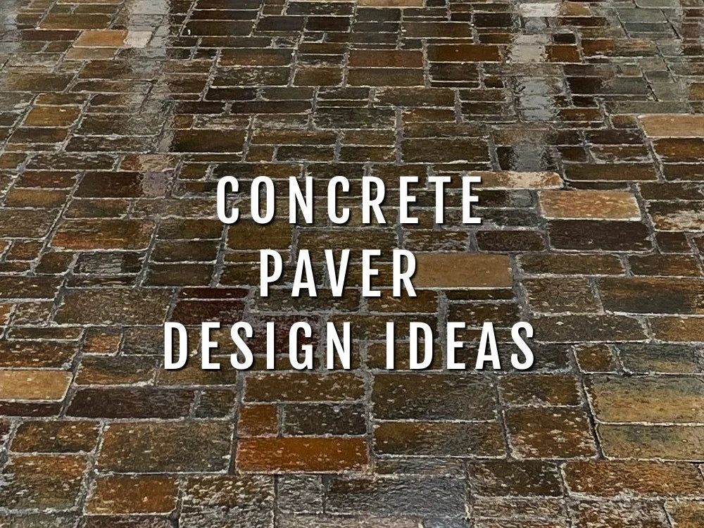 Concrete Paver Design Ideas