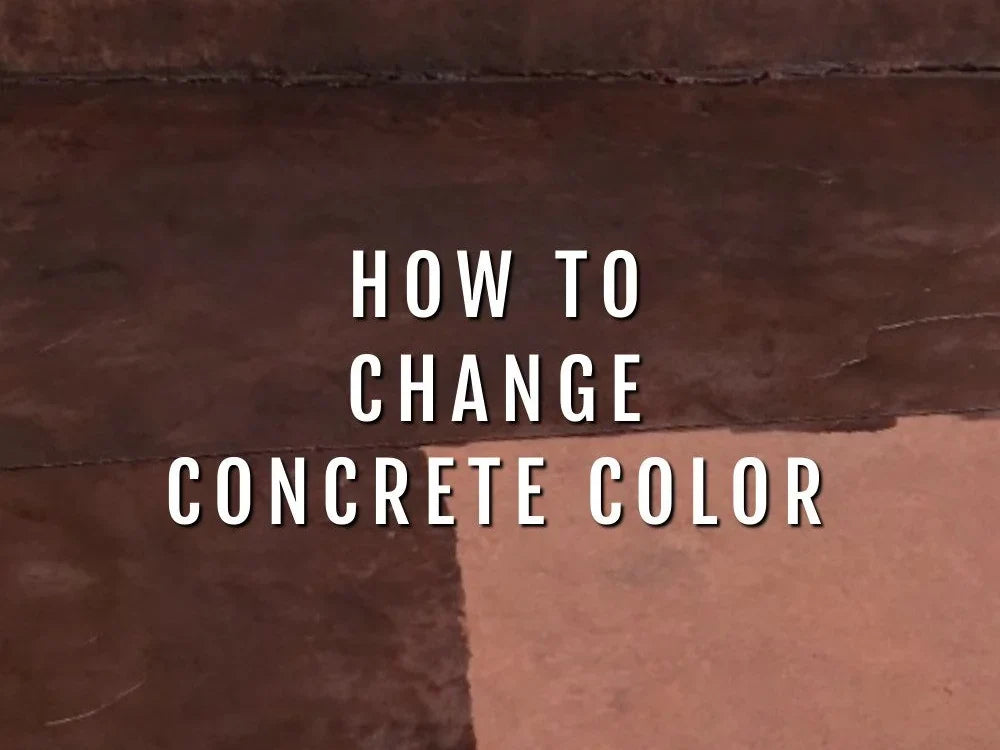 How to Change Concrete Color