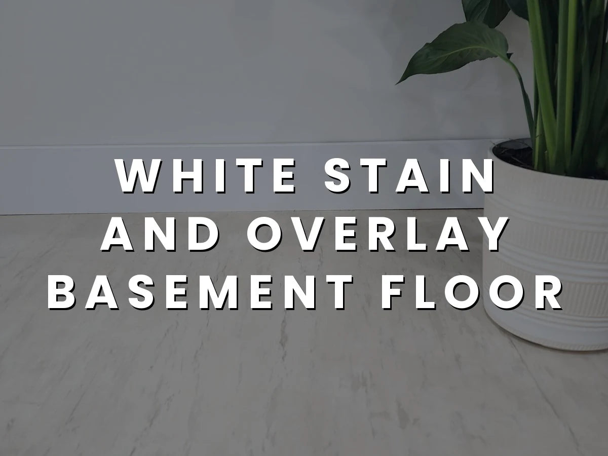 Artistic woodgrain effect using integrally colored cement overlay