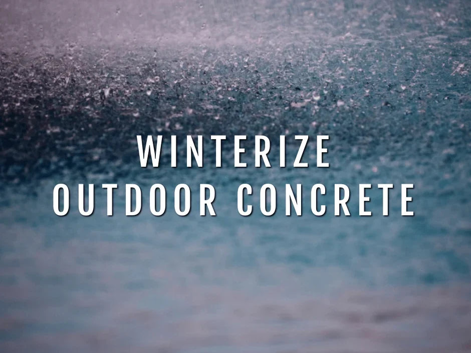 How to Winterize Outdoor Concrete