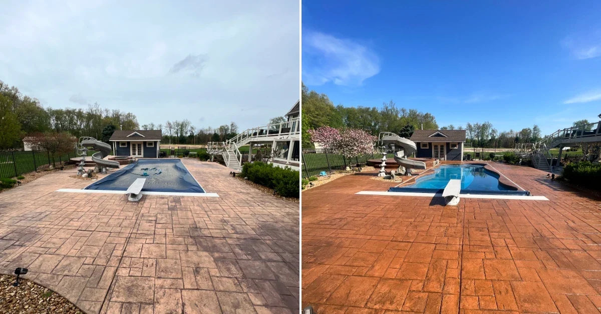 EasyTint™ Tinted Sealer Colors: Before & After Gallery