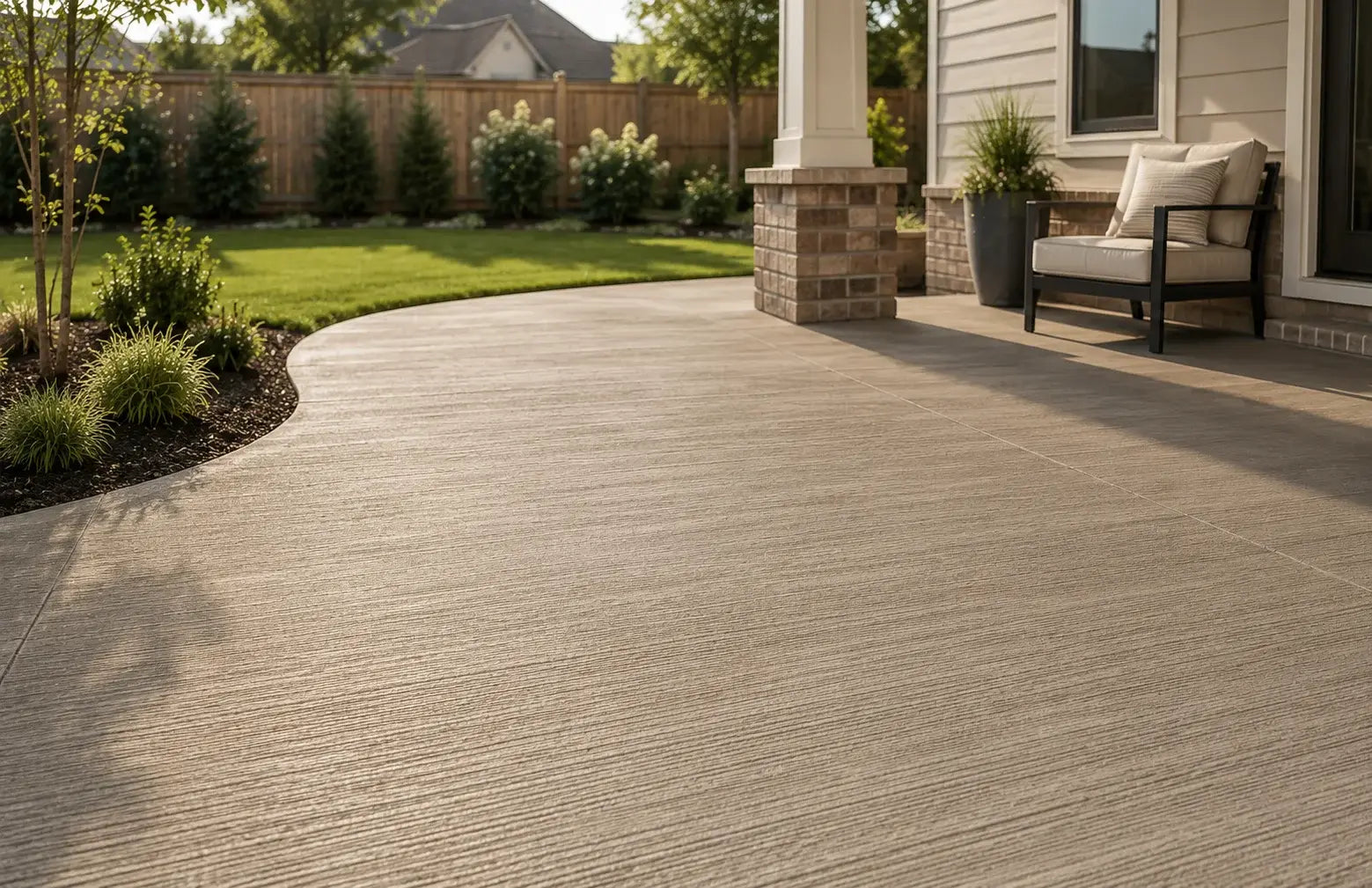 Textured Concrete Stains