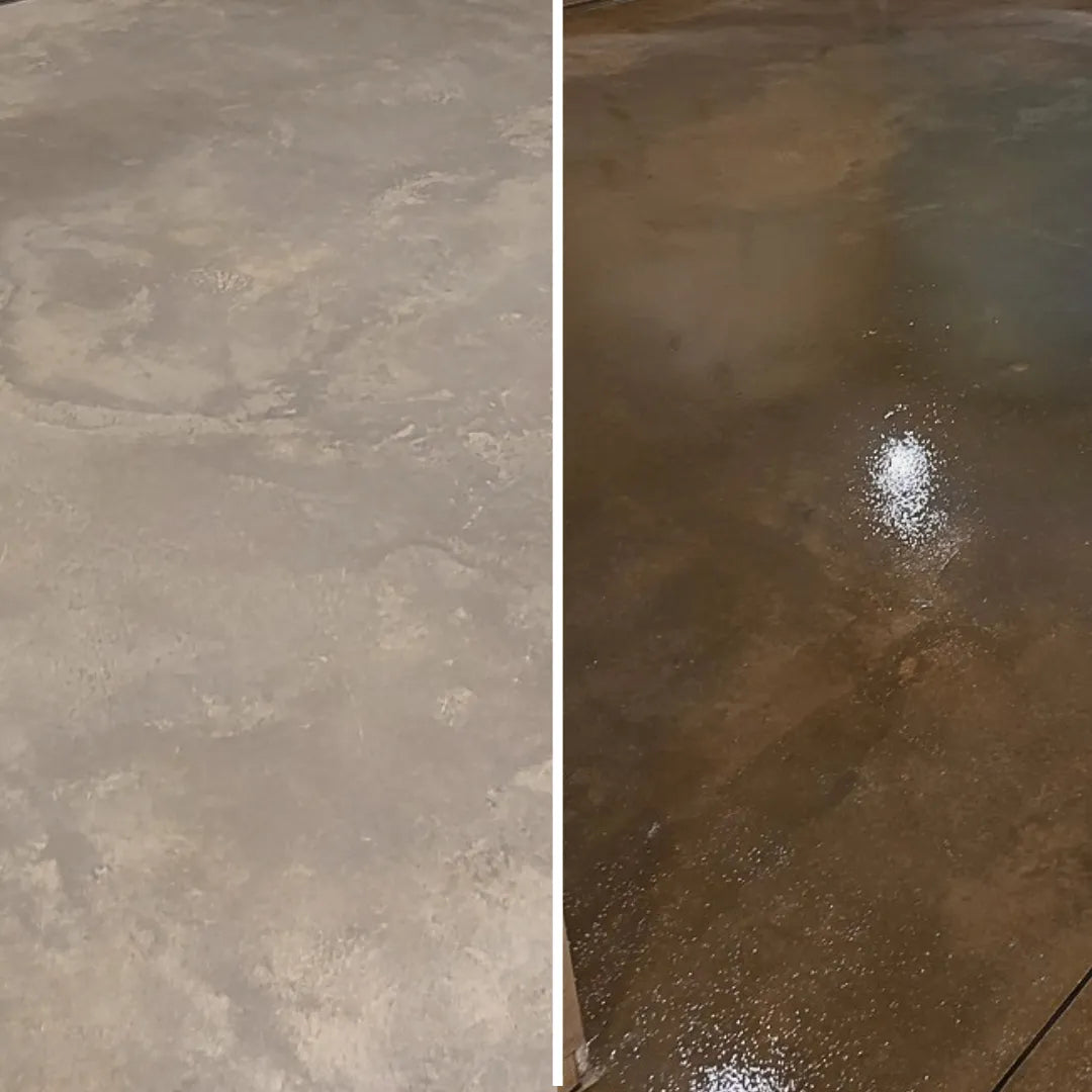 Smooth Concrete Stains