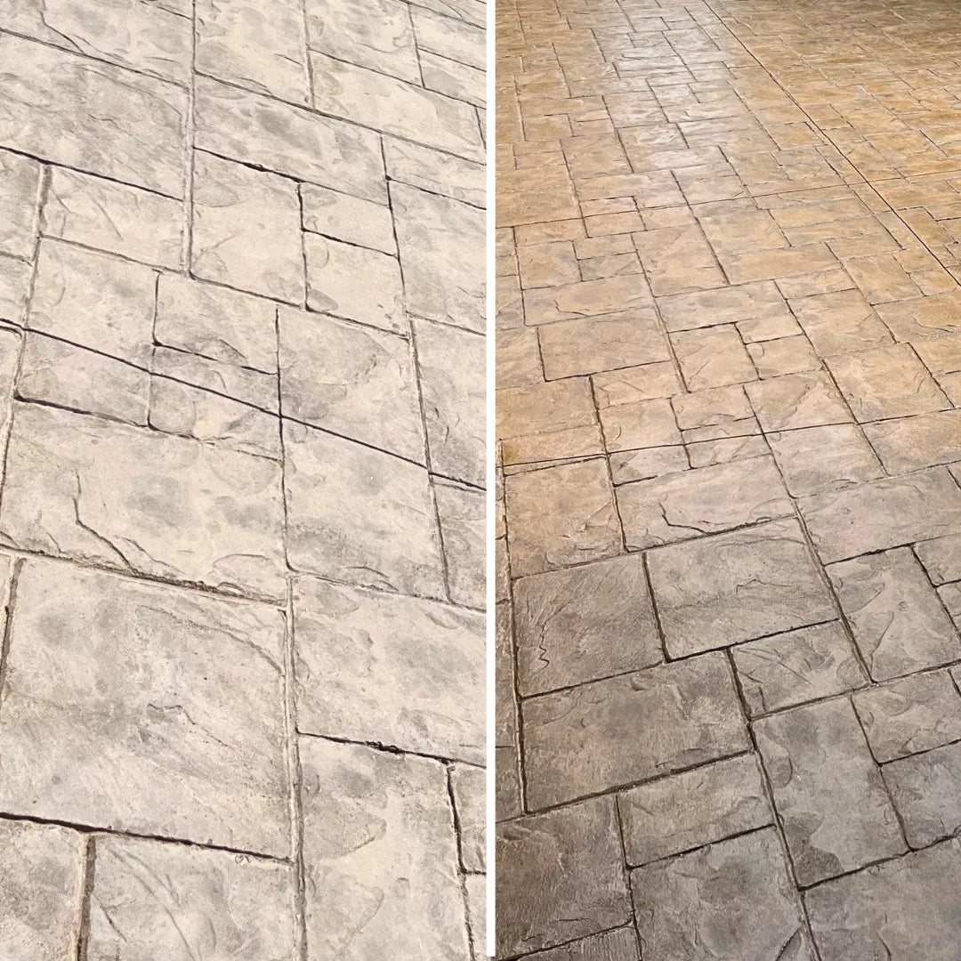 Stamped Concrete Stains