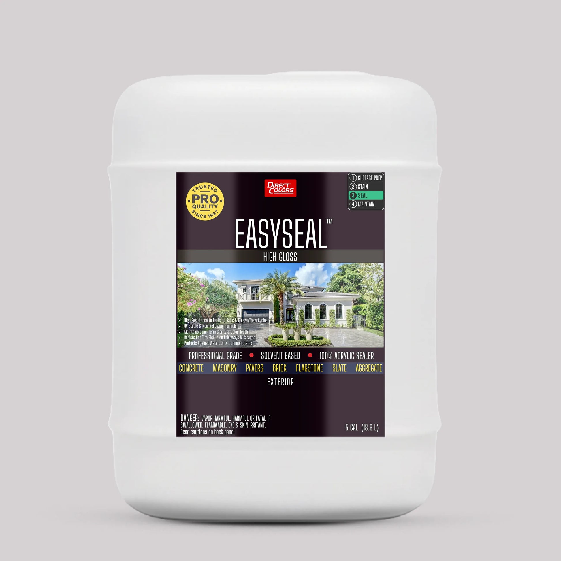 EasySeal™ Solvent Based Acrylic Concrete Sealer