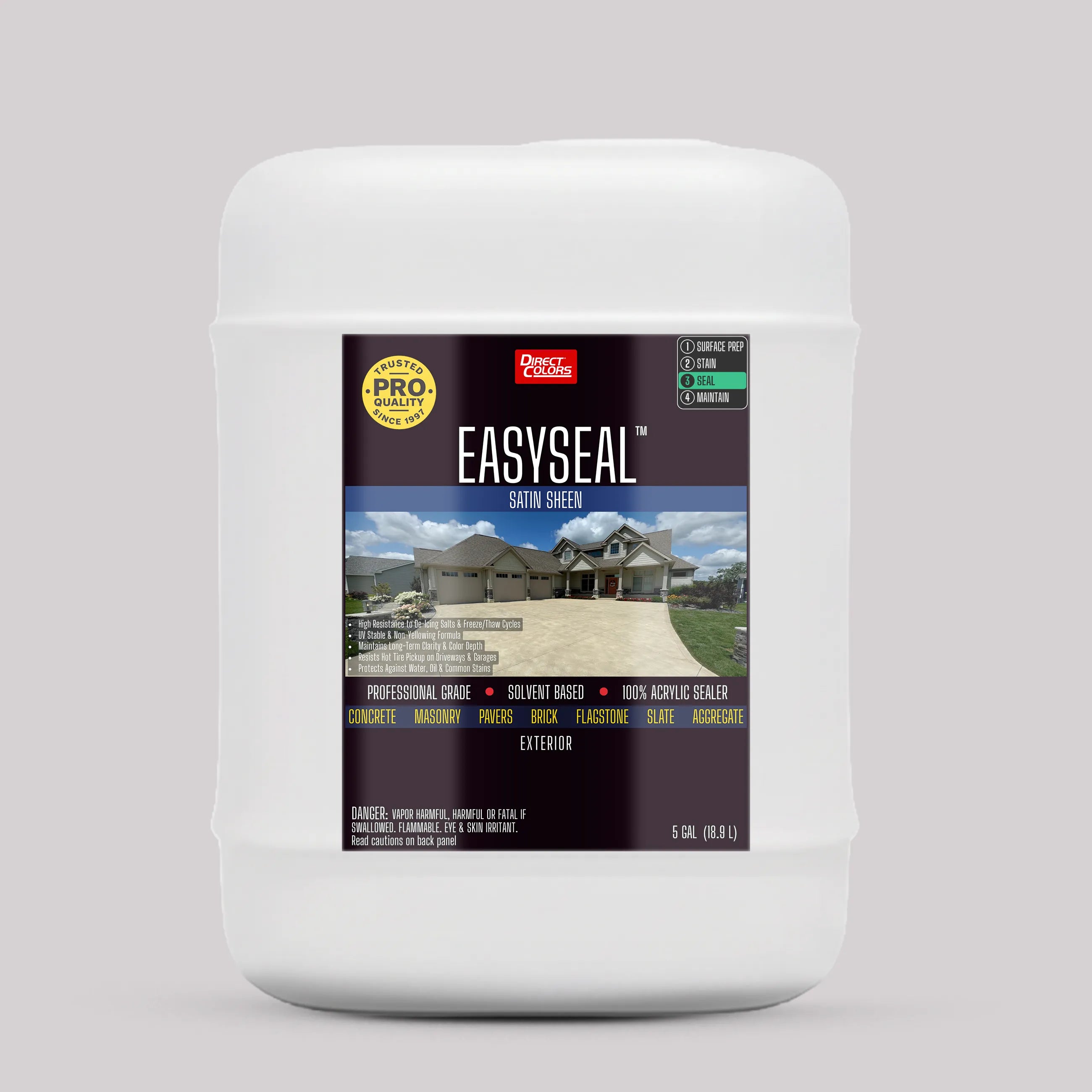 EasySeal™ Solvent Based Acrylic Concrete Sealer