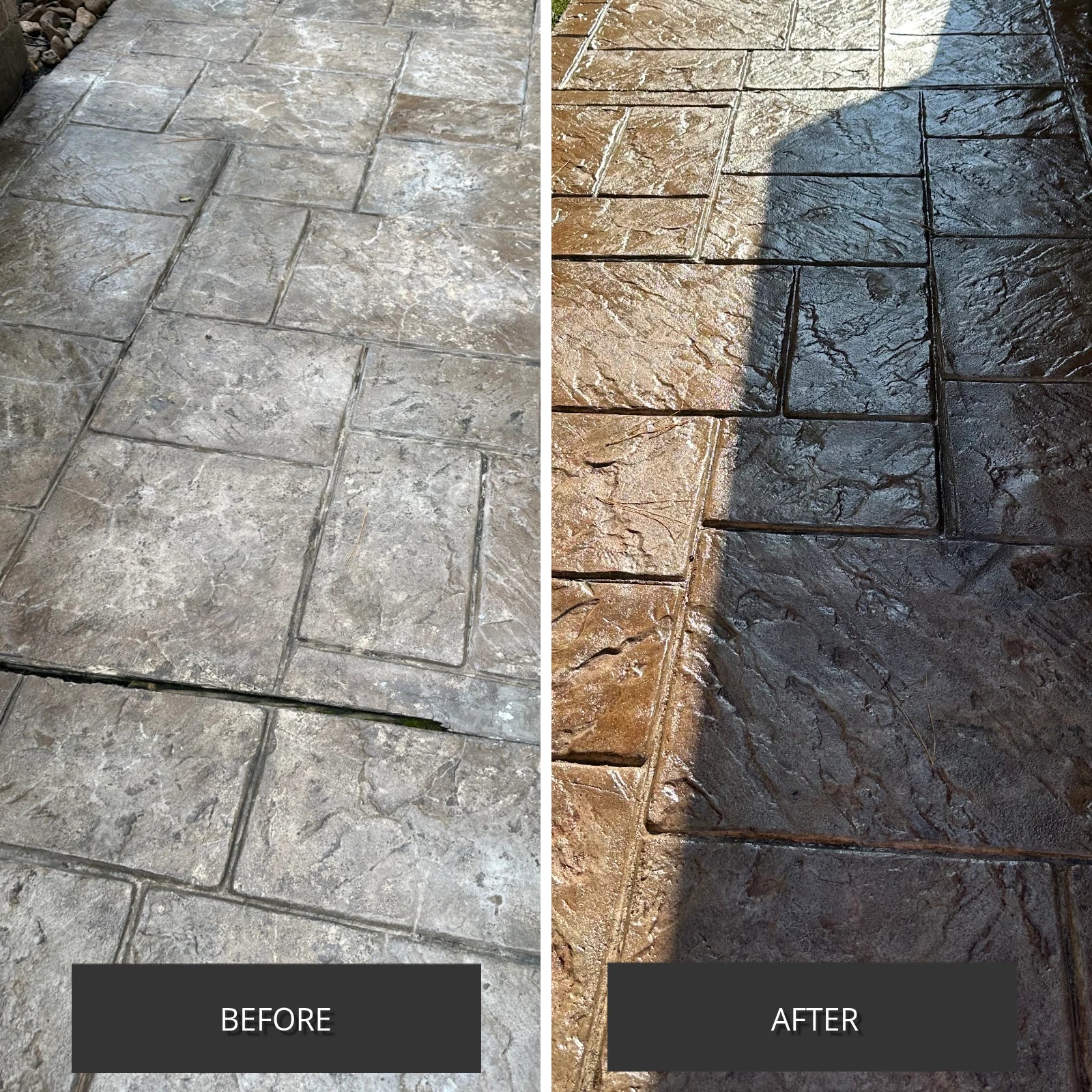 Antiquing™ Stamped Concrete Stain