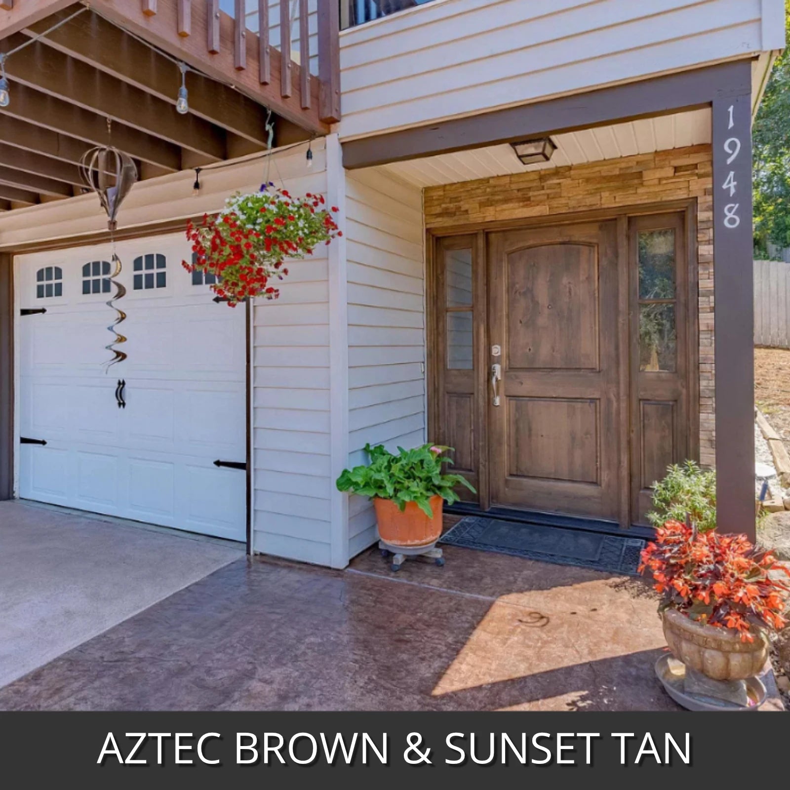 Antiquing™ Stamped Concrete Stain