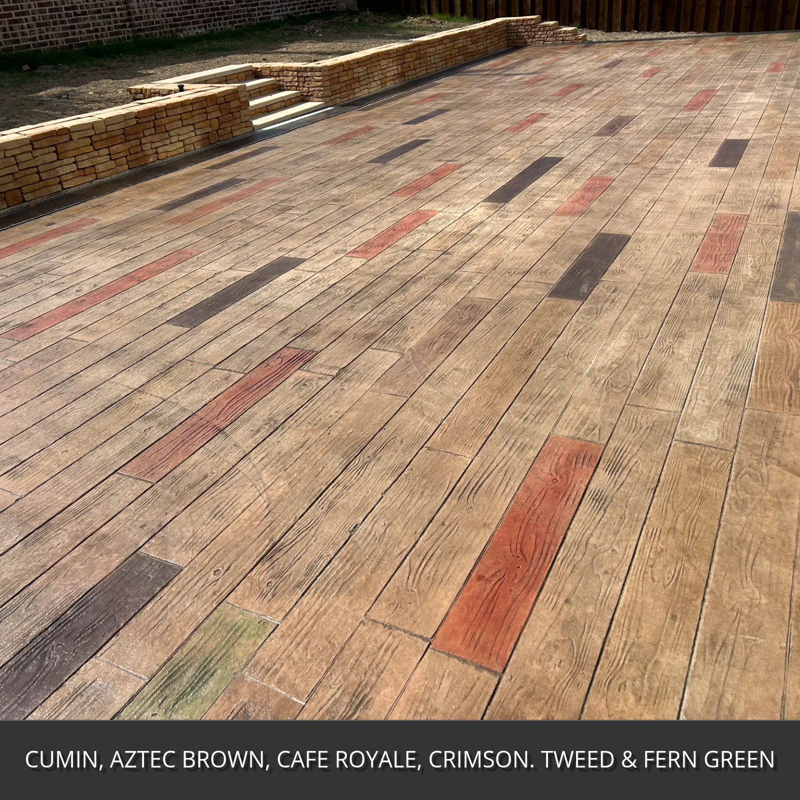 Antiquing™ Stamped Concrete Stain