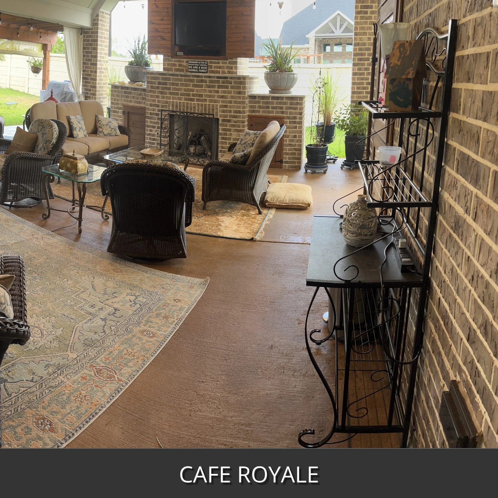 Antiquing™ Stamped Concrete Stain