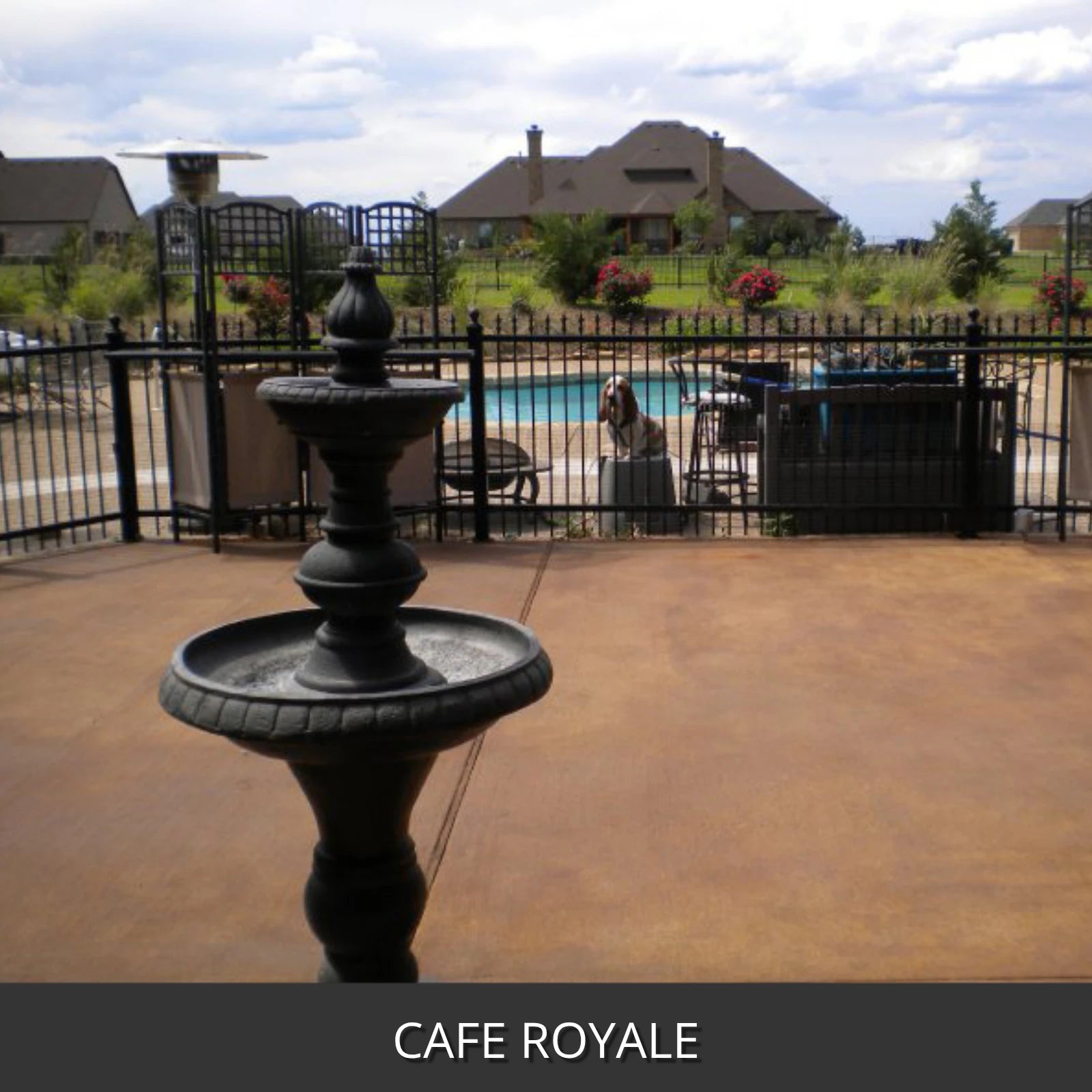 Antiquing™ Stamped Concrete Stain