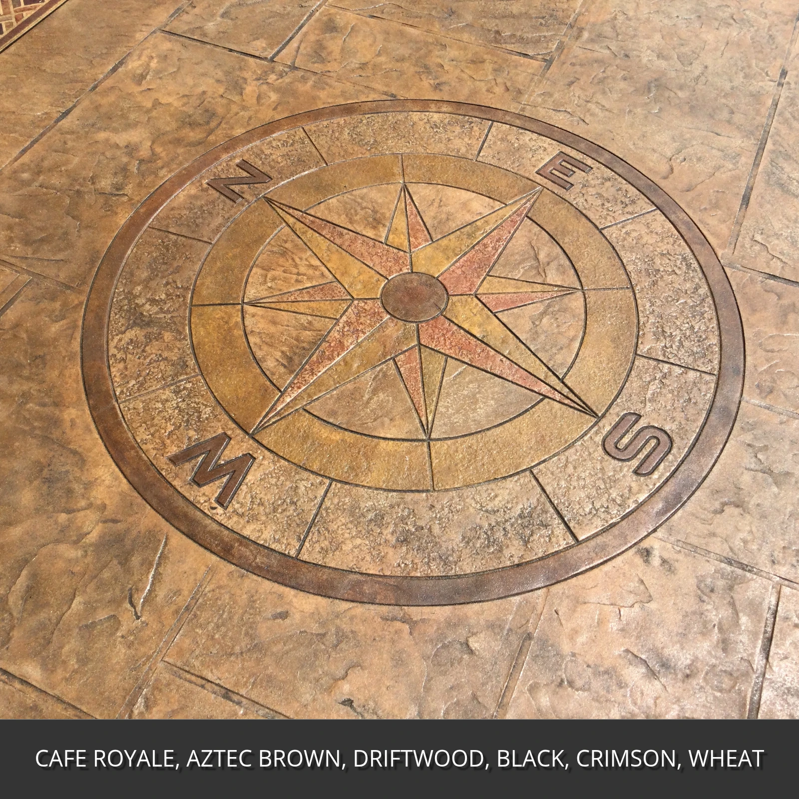 Antiquing™ Stamped Concrete Stain