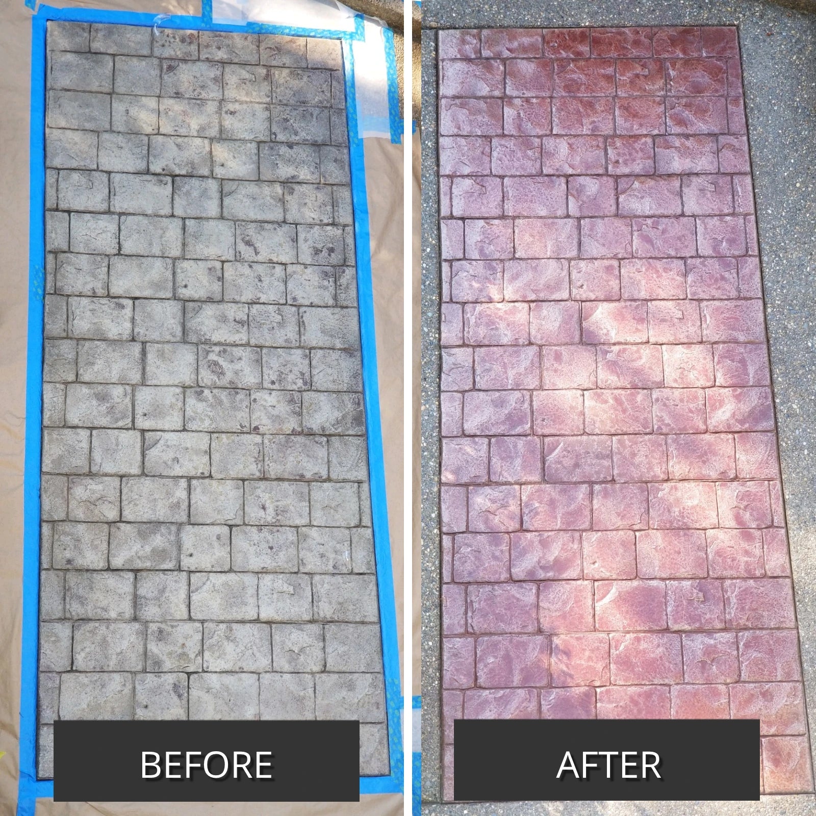 Antiquing™ Stamped Concrete Stain