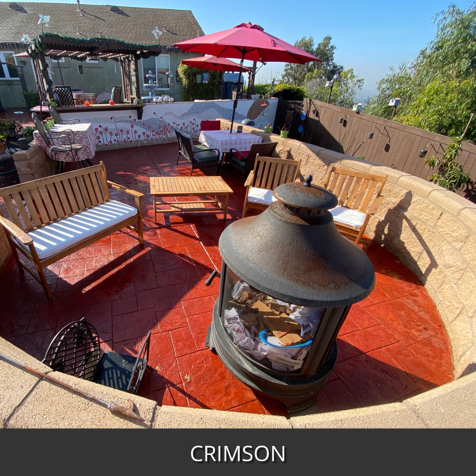 Antiquing™ Stamped Concrete Stain