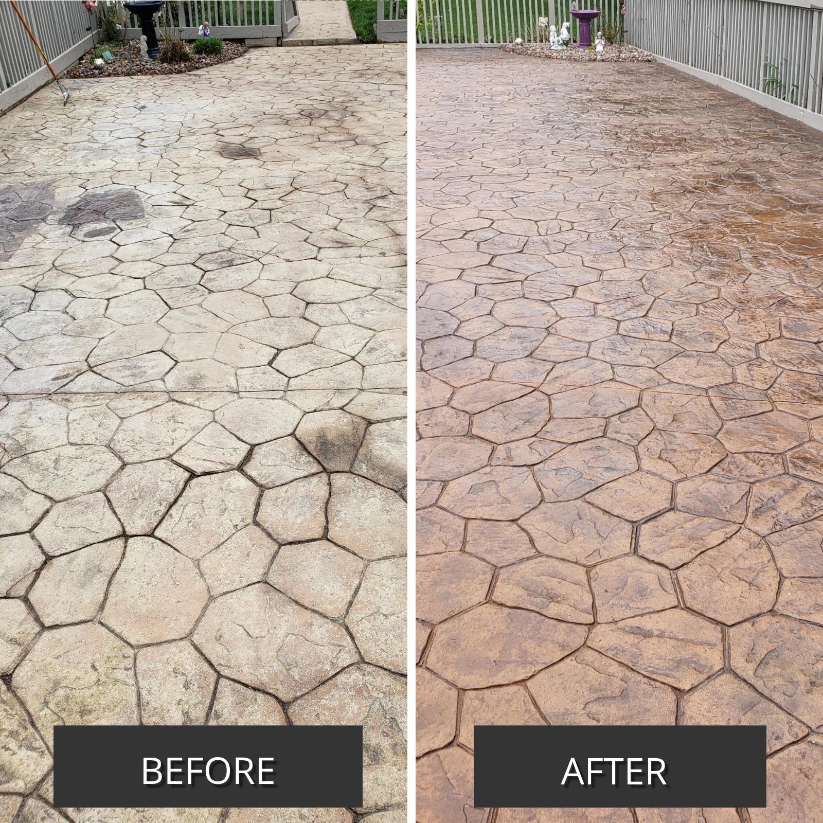 Antiquing™ Stamped Concrete Stain