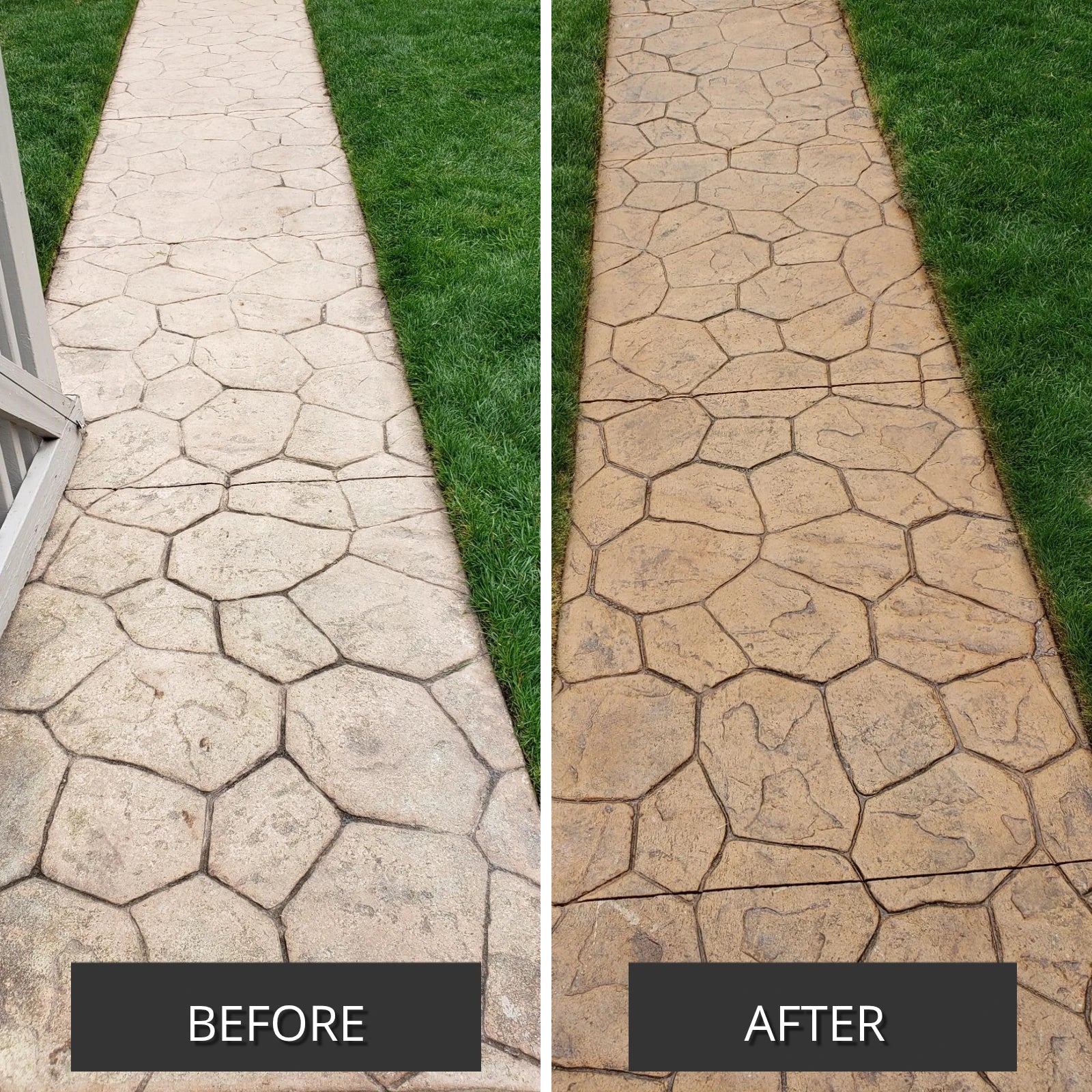 Antiquing™ Stamped Concrete Stain