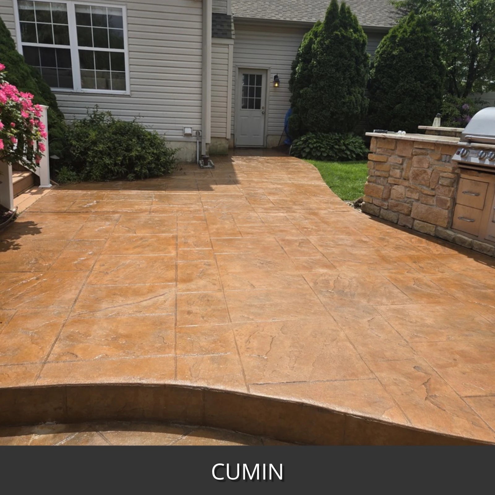 Antiquing™ Stamped Concrete Stain