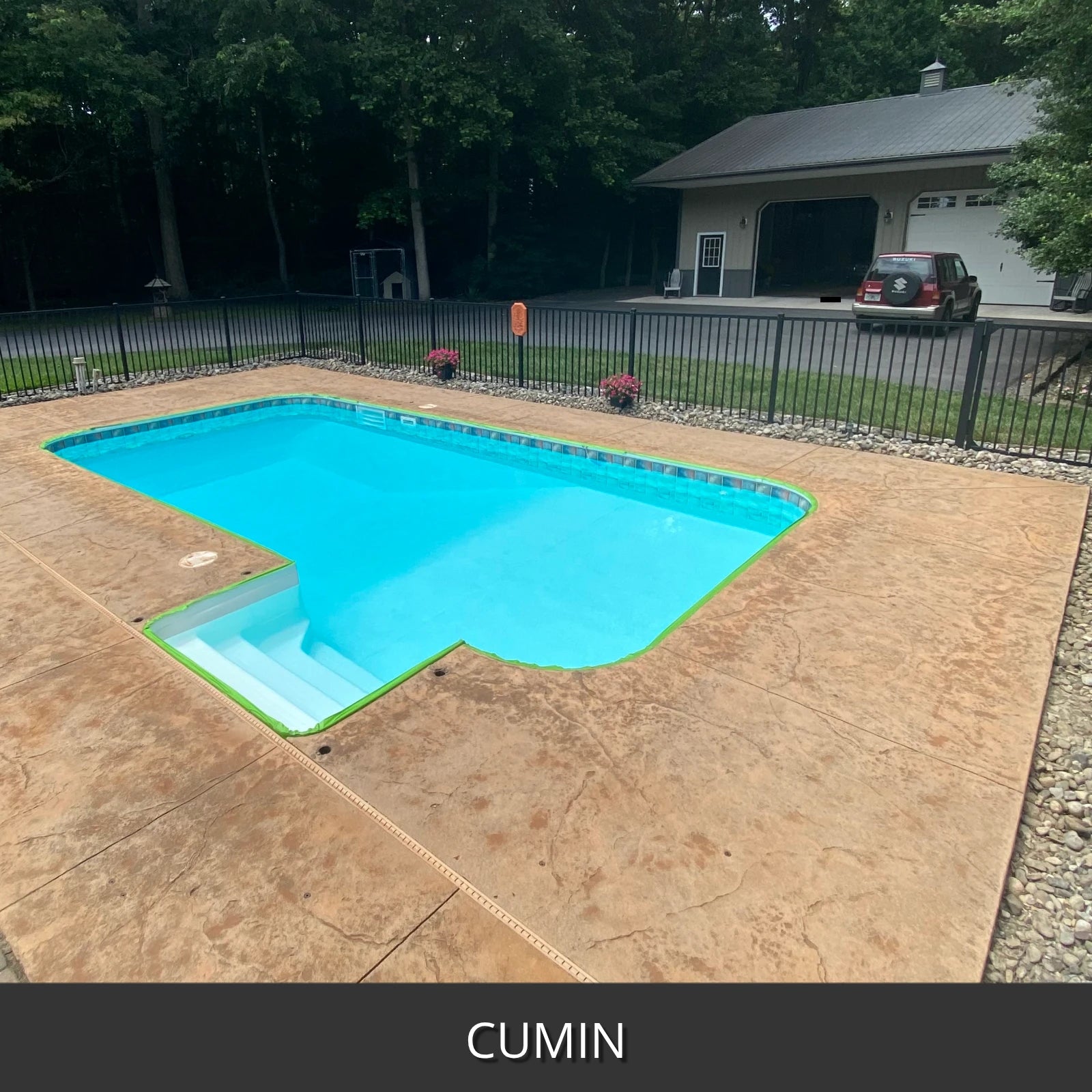 Antiquing™ Stamped Concrete Stain