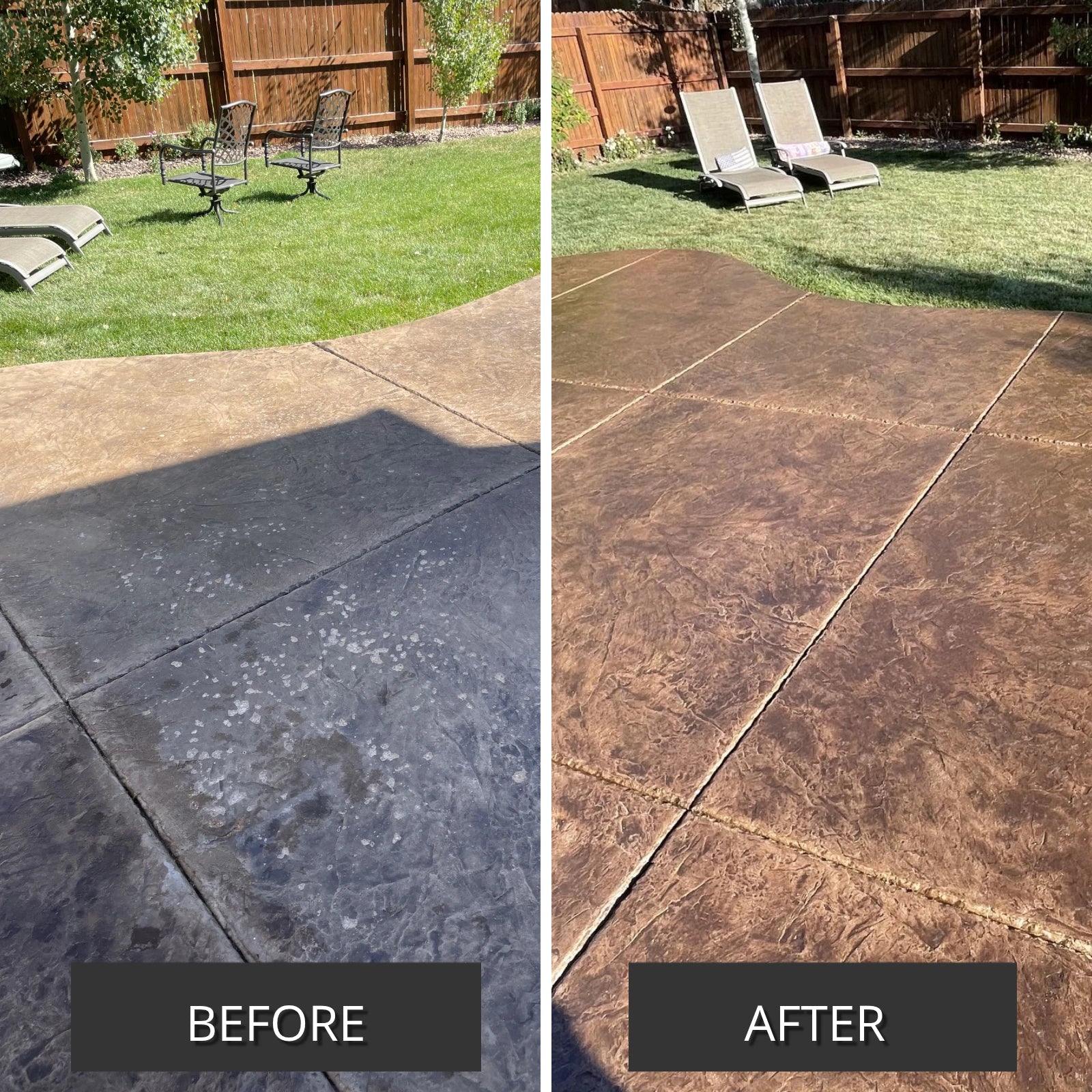 Antiquing™ Stamped Concrete Stain
