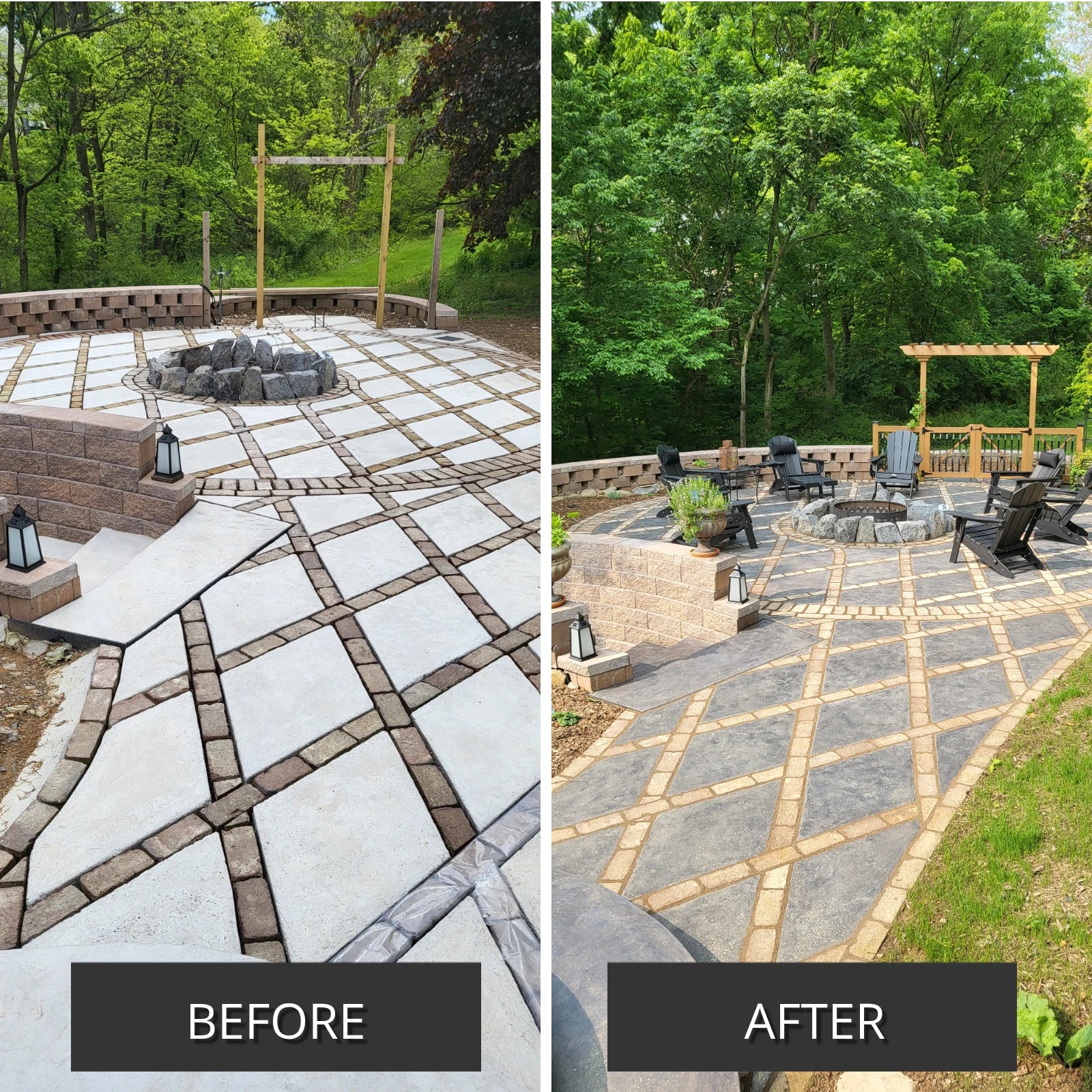 Antiquing™ Stamped Concrete Stain