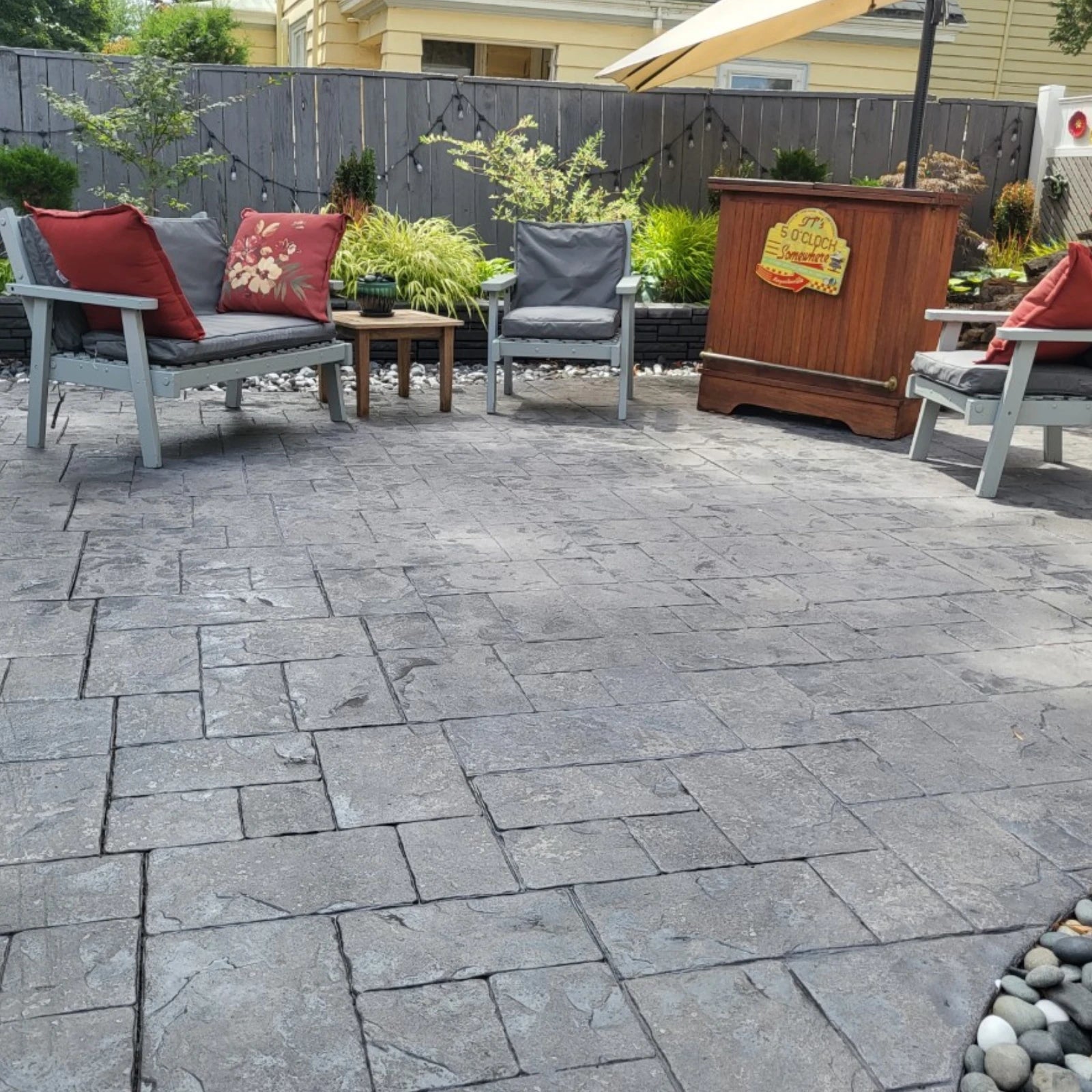 Antiquing™ Stamped Concrete Stain