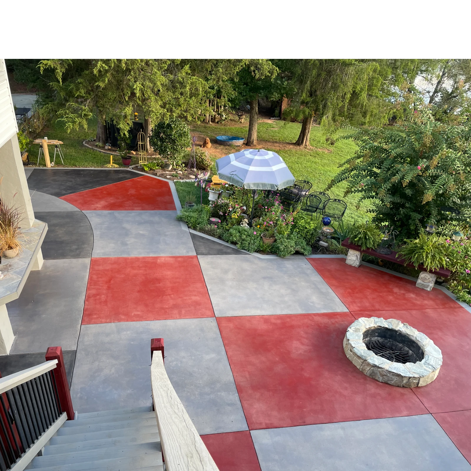 Antiquing™ Stamped Concrete Stain