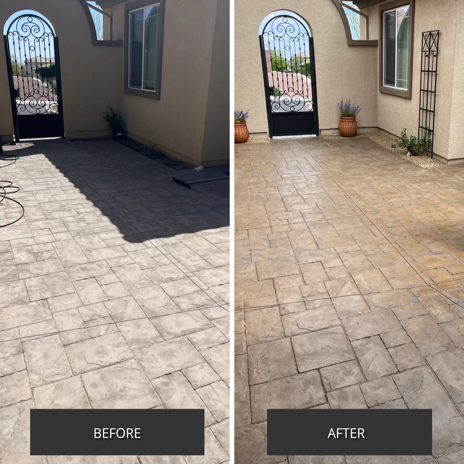 Antiquing™ Stamped Concrete Stain