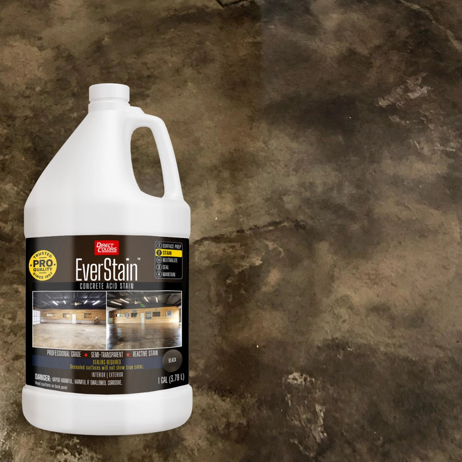 EverStain acid concrete stain for marbled floors and patios