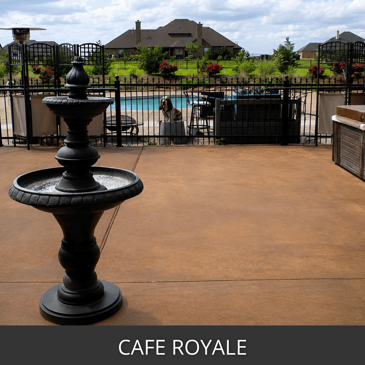 Antiquing™ Stamped Concrete Stain