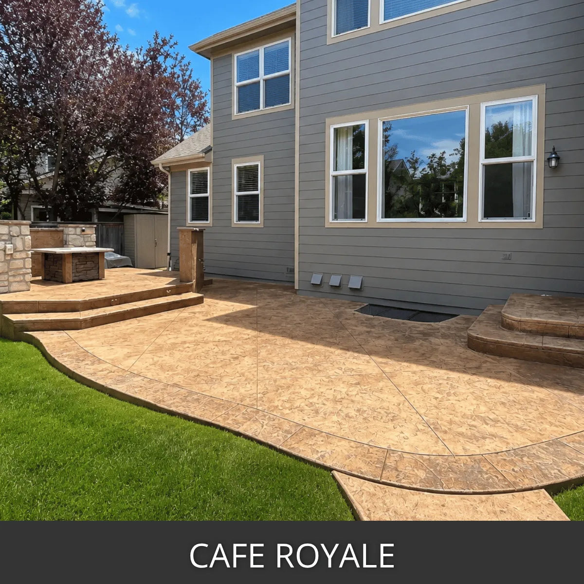 Antiquing™ Stamped Concrete Stain