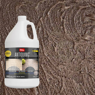 1 gallon of Antiquing™ Stamped Concrete Stain in 407 Chocolate