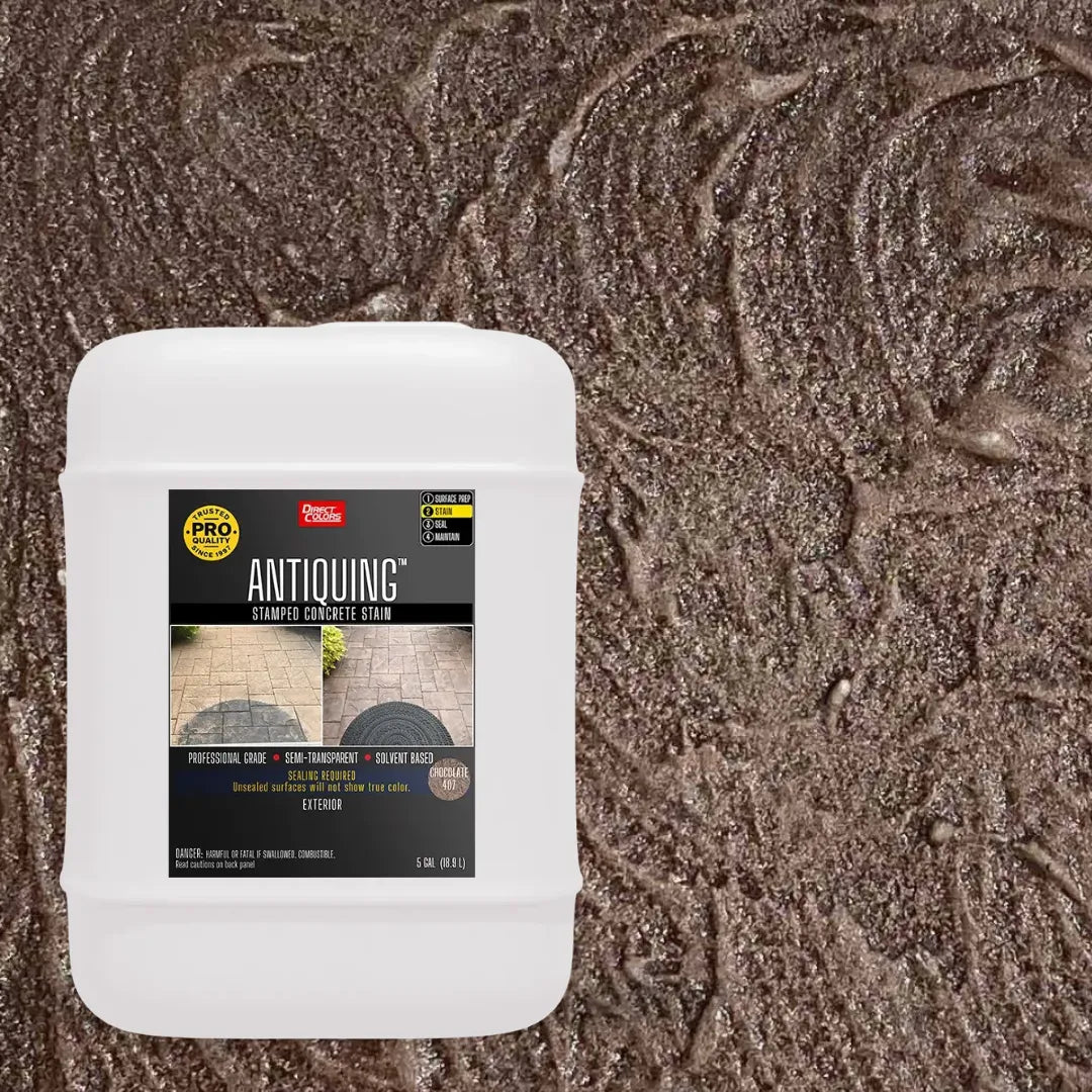 Antiquing™ Stamped Concrete Stain