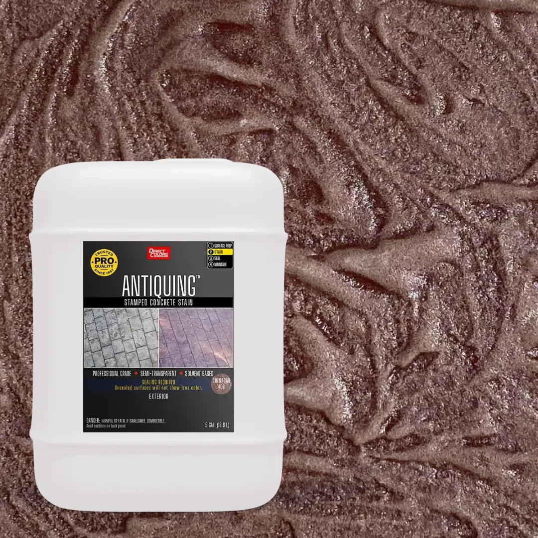 Antiquing™ Stamped Concrete Stain