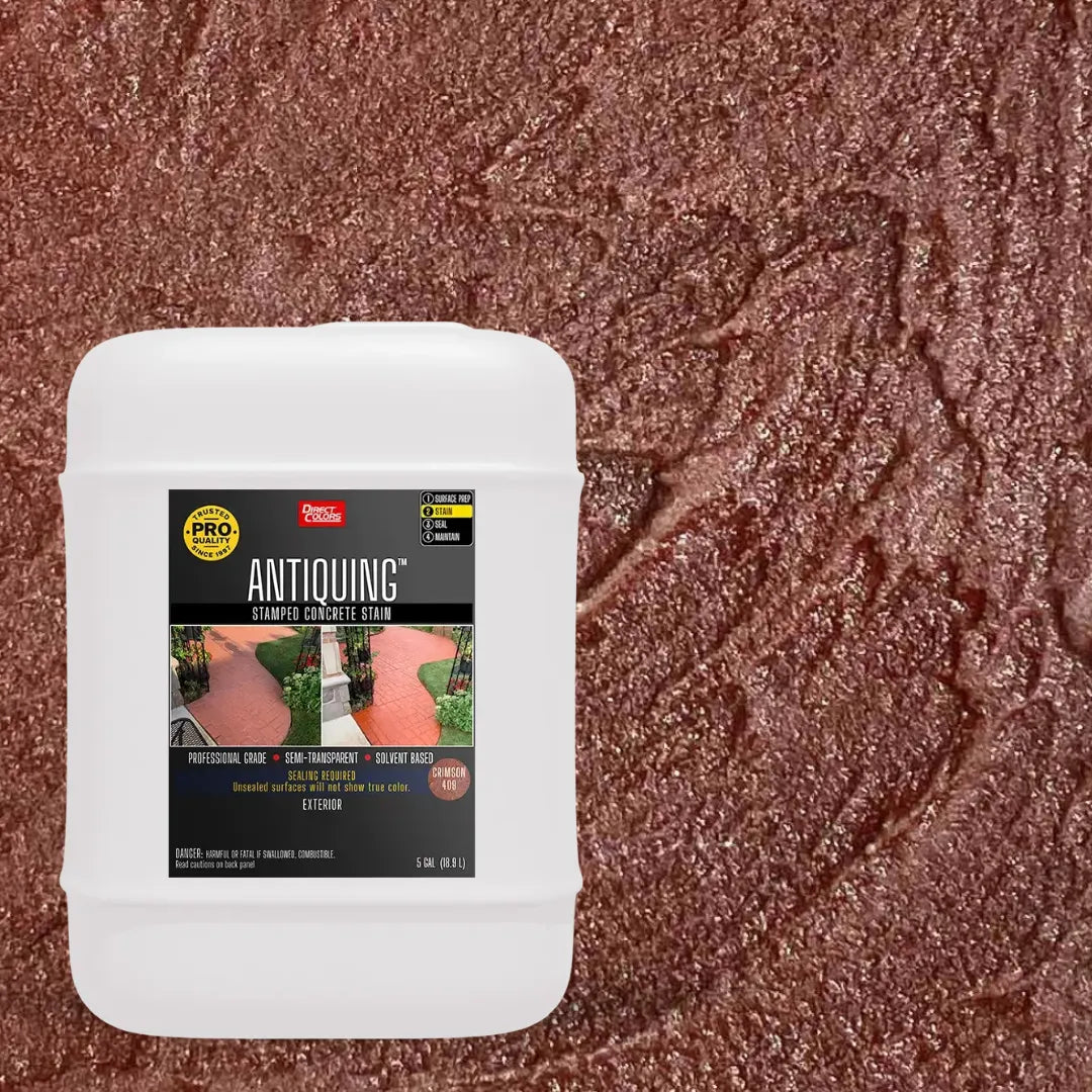 Antiquing™ Stamped Concrete Stain