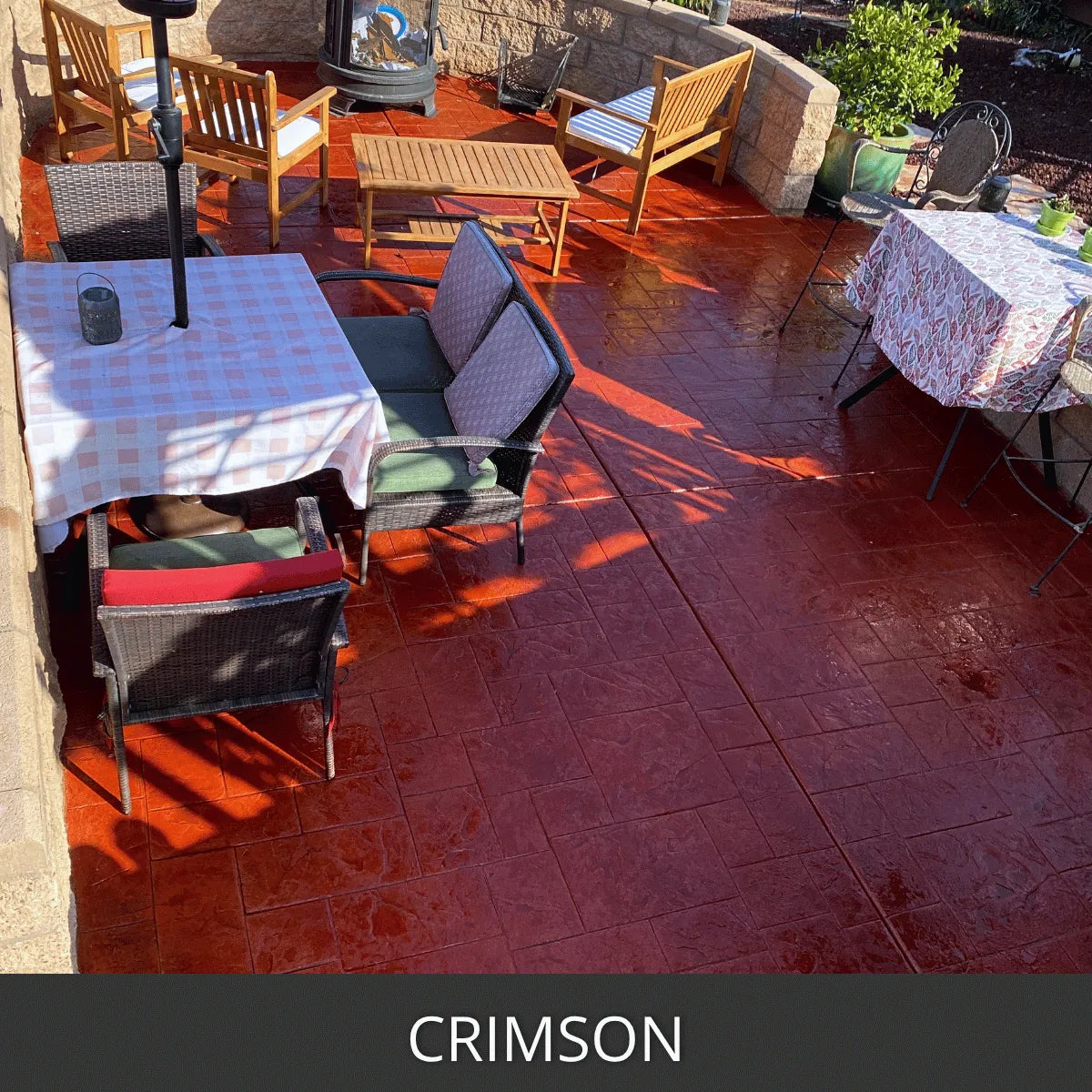 Antiquing™ Stamped Concrete Stain