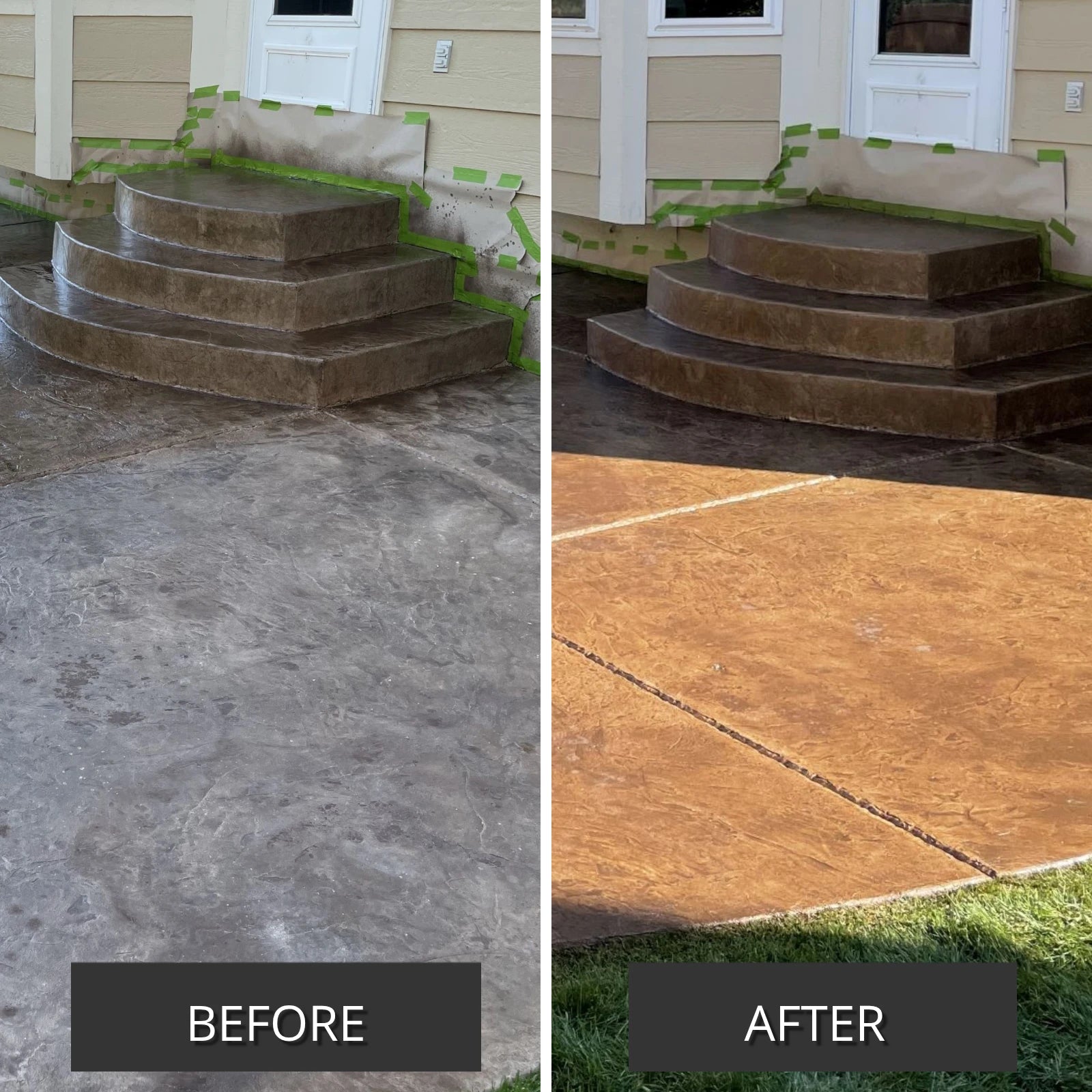 Antiquing™ Stamped Concrete Stain