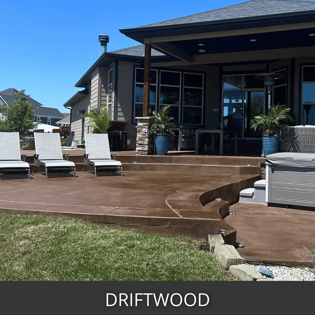 Antiquing™ Stamped Concrete Stain