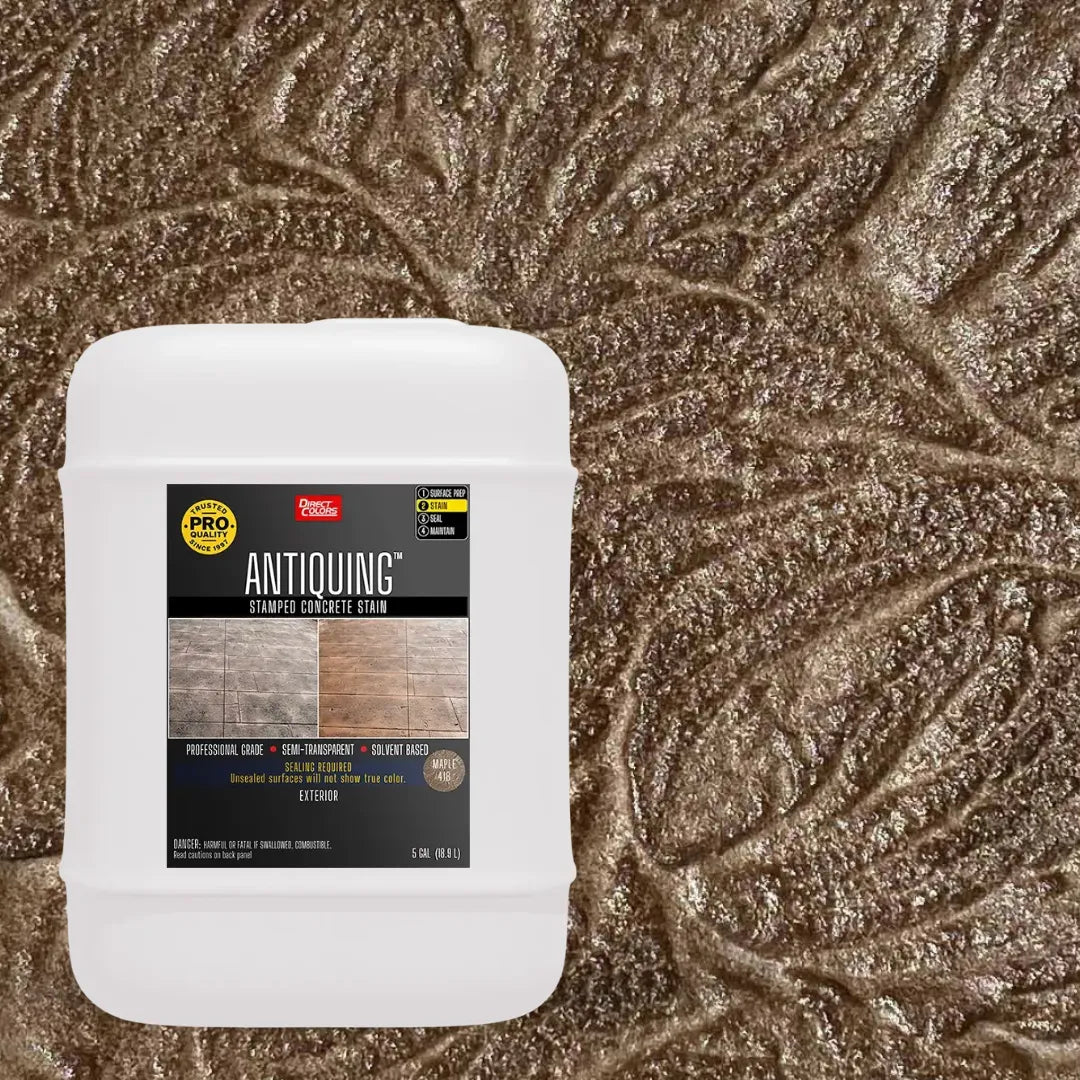 Antiquing™ Stamped Concrete Stain