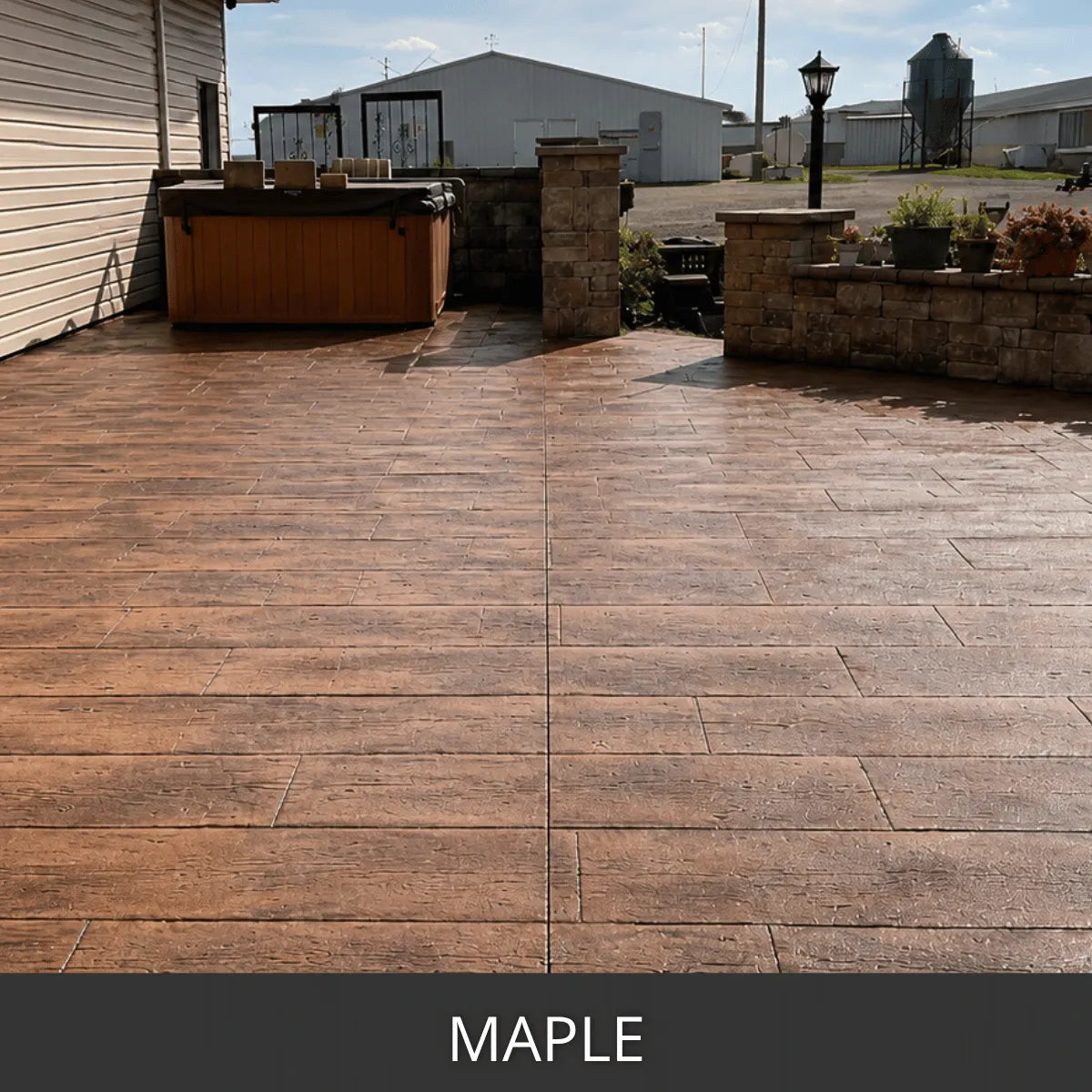Antiquing™ Stamped Concrete Stain