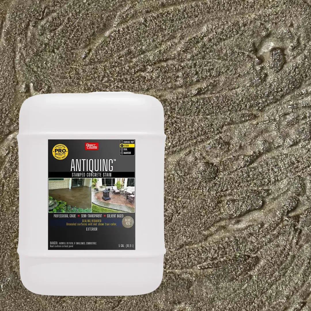 Antiquing™ Stamped Concrete Stain