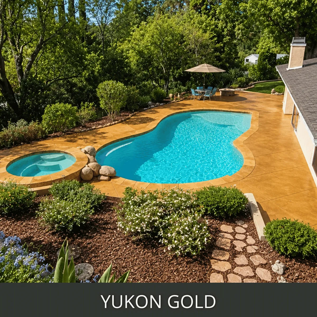 Antiquing™ Stamped Concrete Stain